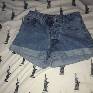 Jean shorts